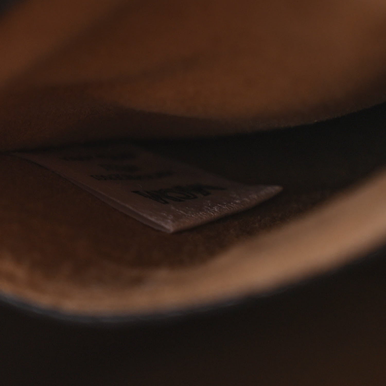 MCM Grained Calfskin Large Milla Tote Phantom Grey 8 of 12