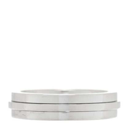 Tiffany 18K White Gold Narrow T Two Ring 46 3.75 3 of 5