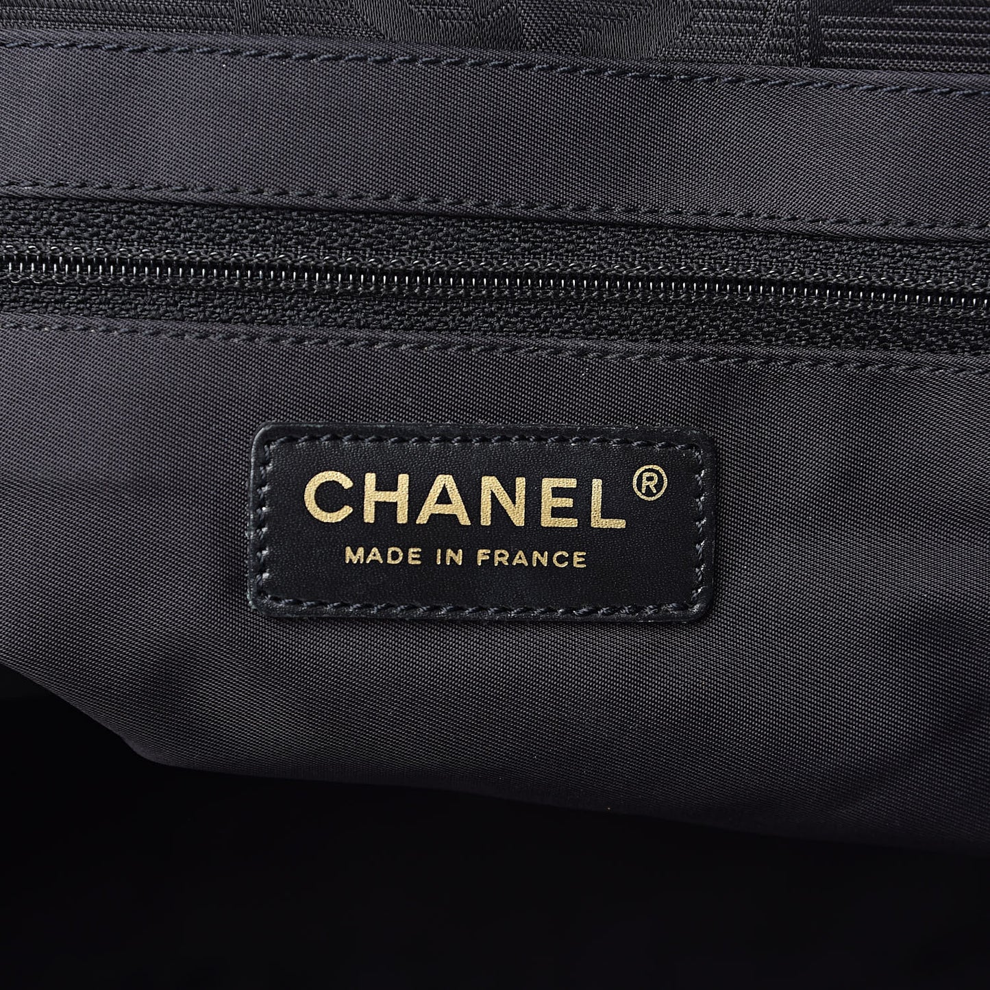 Nylon Large Travel Tote Black