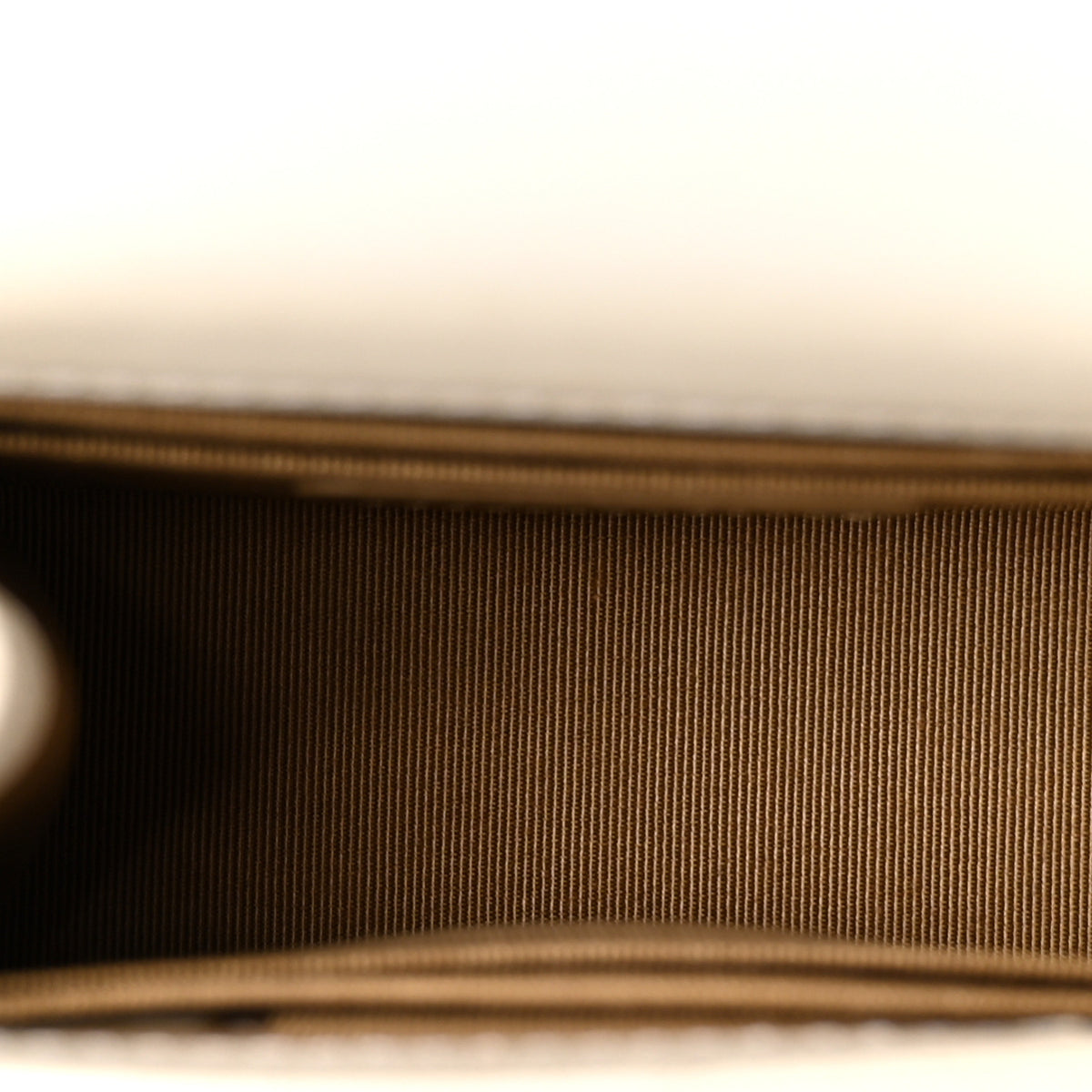 Chanel Goatskin Chic Pearls Clutch On Chain White 5 of 12