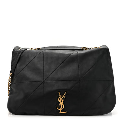 Saint Laurent Lambskin Matelasse Monogram Large Jamie 4.3 Black 1 of 10