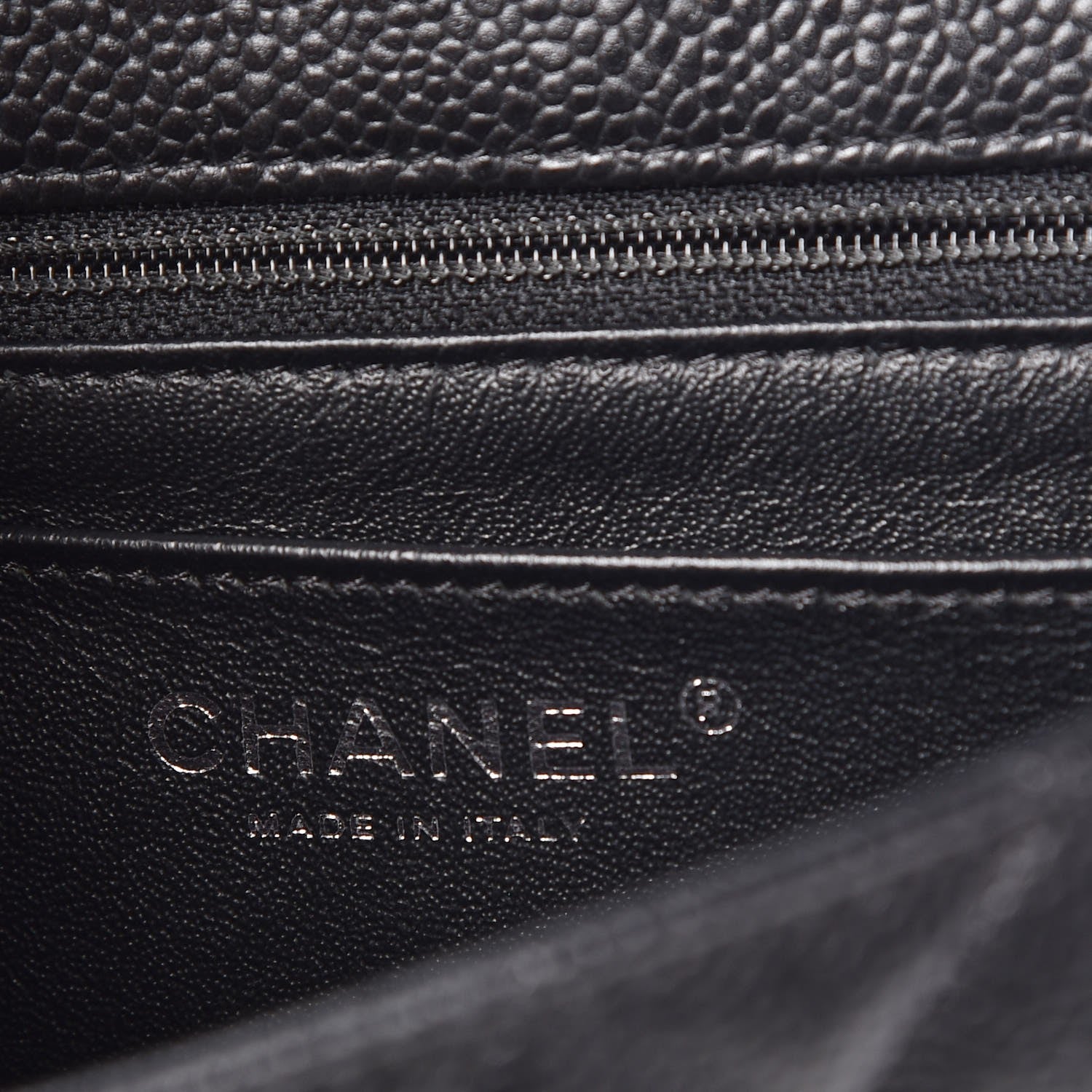 Chanel Caviar Quilted Mini Rectangular Flap Black 7 of 8