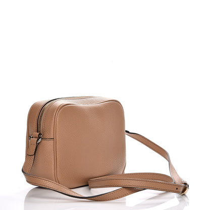 Gucci Pebbled Calfskin Small Soho Disco Bag Camelia 3 of 7