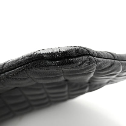 Chanel Iridescent Caviar Quilted Large Cosmetic Case Black 9 of 9