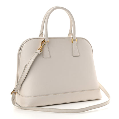 Prada Saffiano Lux Open Promenade Tote Talco 3 of 9