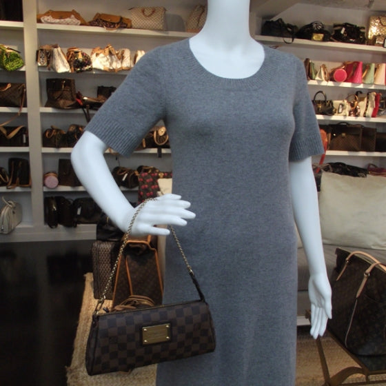 Damier Ebene Eva Clutch