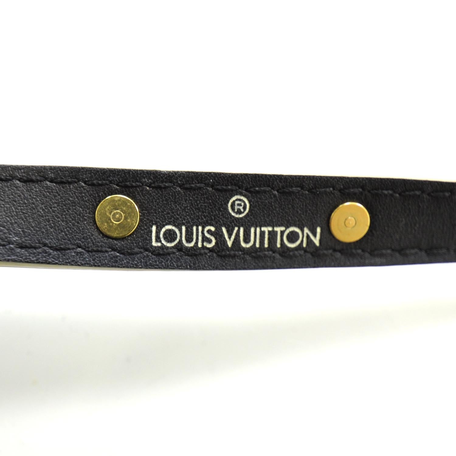 Louis Vuitton Suhali Double Tour Bracelet Black 3 of 6