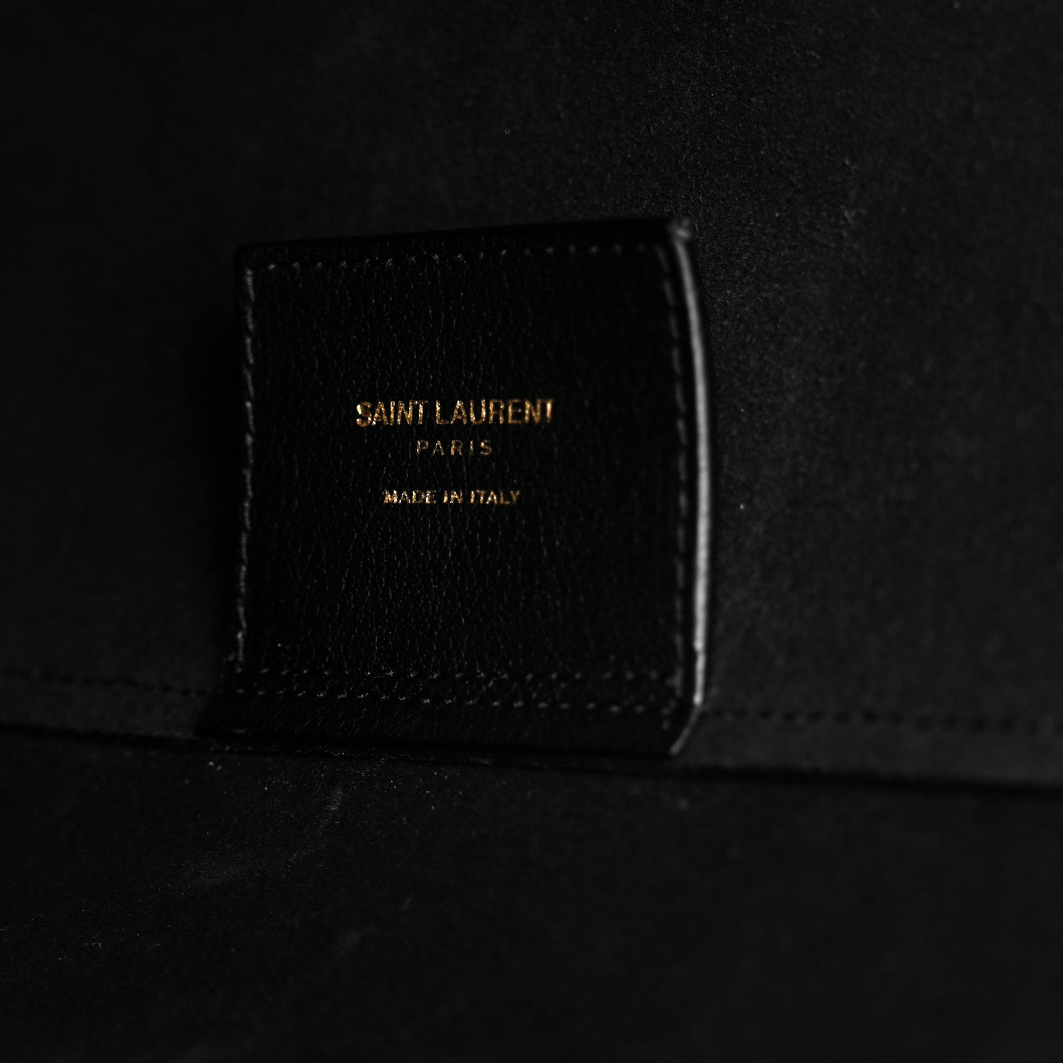 Saint Laurent Calfskin Large Shopping Tote Black 7 of 10