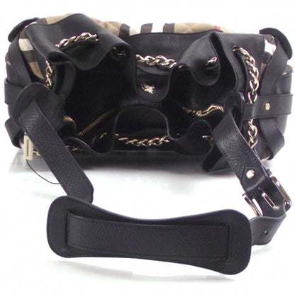 Burberry Leather Canvas Prorsum House Check Margaret 5 of 10