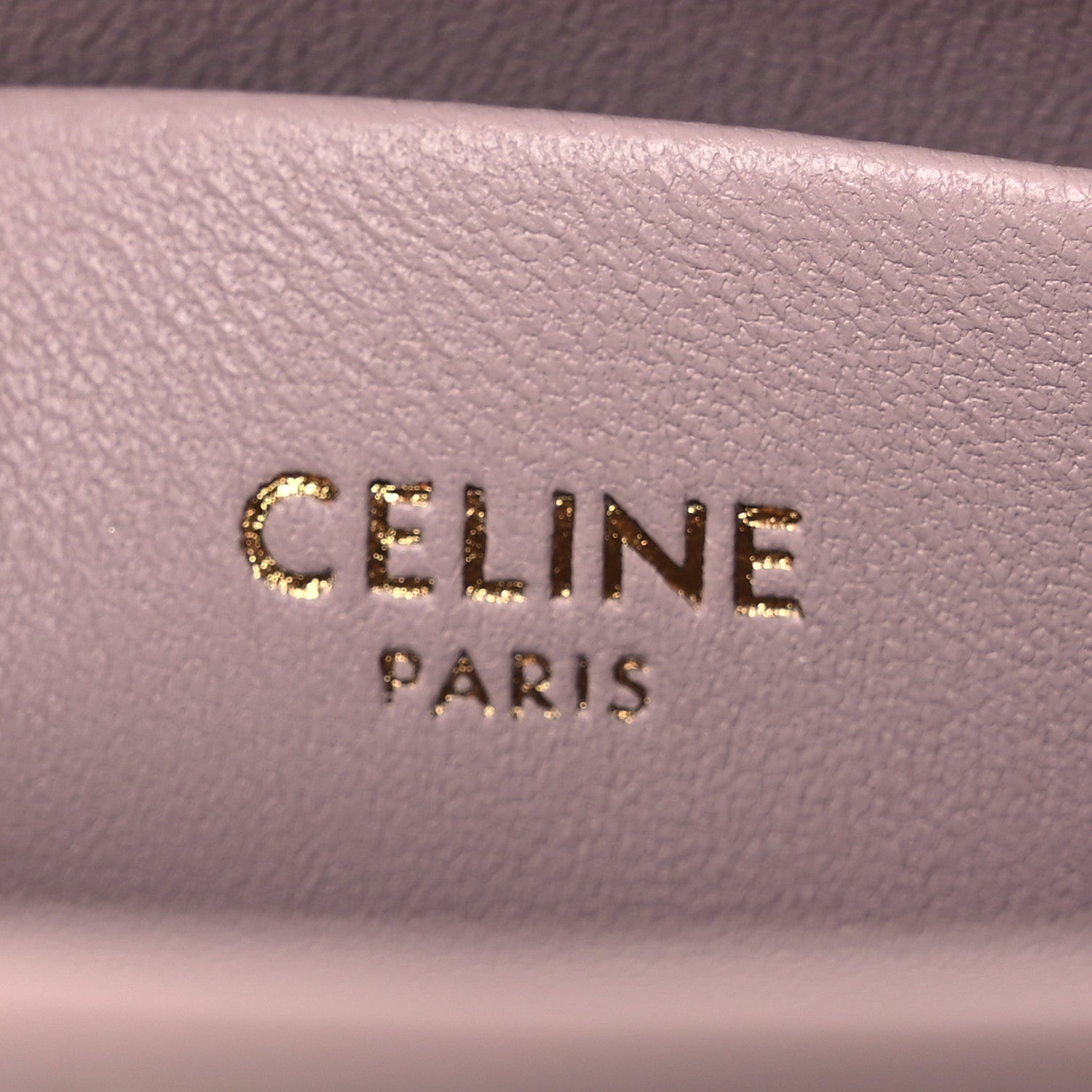 Celine Shiny Calfskin Medium Tilly Triomphe Shoulder Bag Bleached Pink 6 of 13