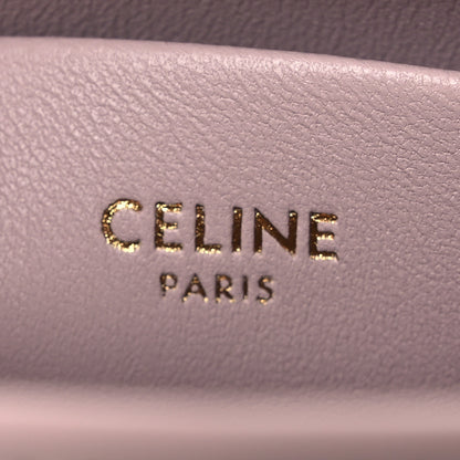 Celine Shiny Calfskin Medium Tilly Triomphe Shoulder Bag Bleached Pink 6 of 13