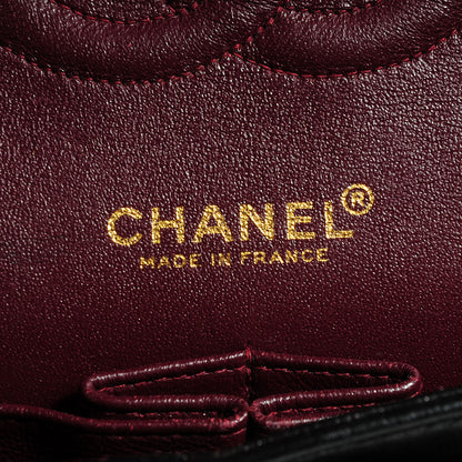 Chanel Lambskin Medium Double Flap Black 7 of 8