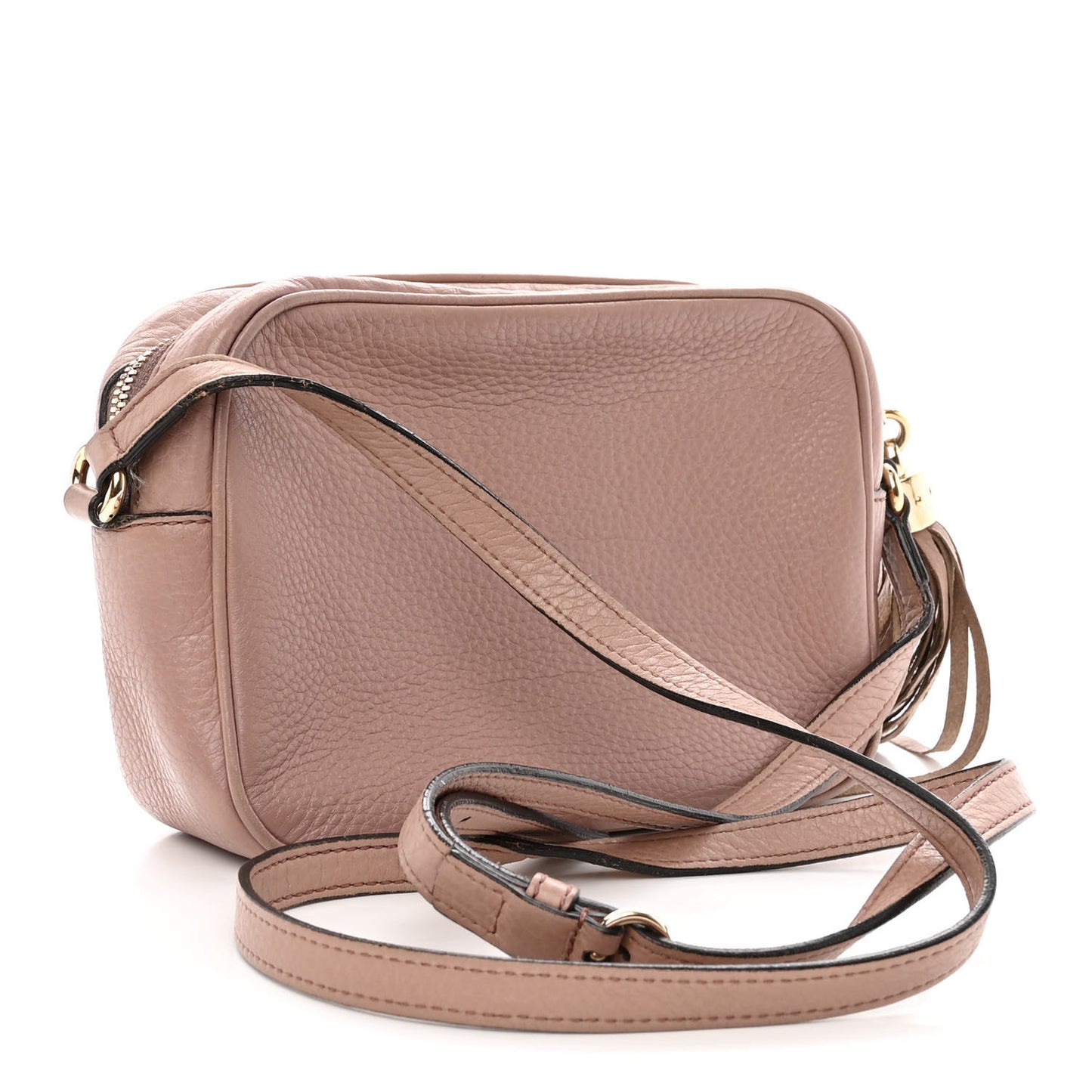 Cellarius Calfskin Small Soho Disco Bag Dark Cipria