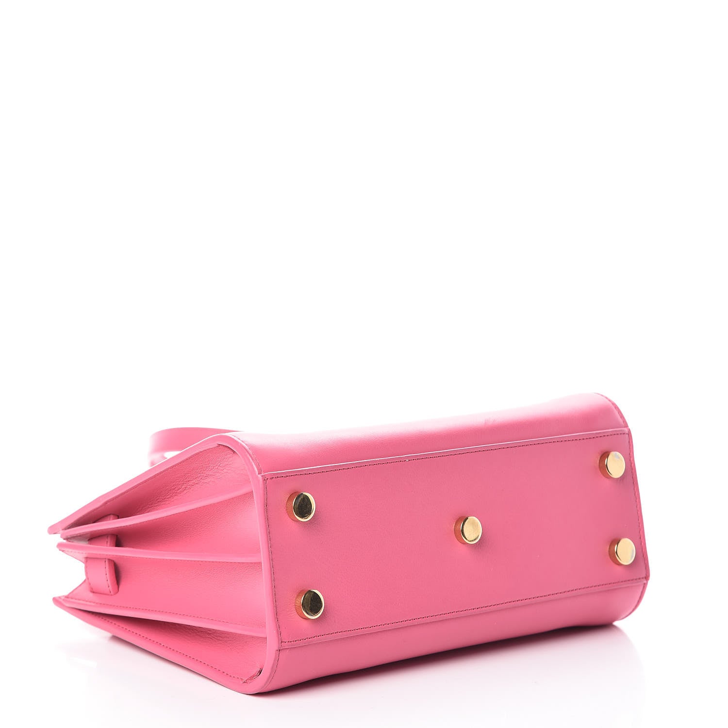Saint Laurent Calfskin Nano Sac De Jour Lipstick Fuchsia 4 of 11