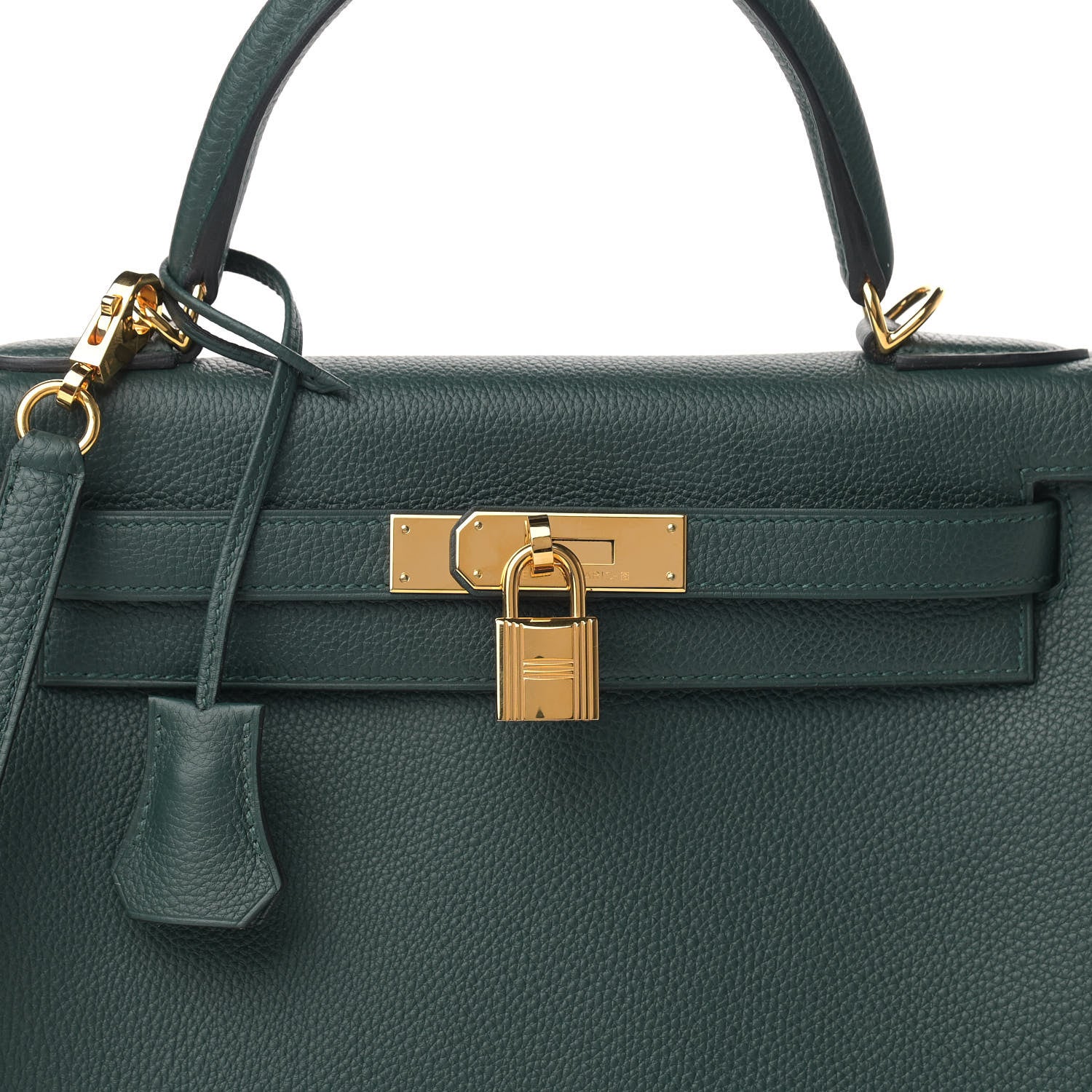 Hermes Togo Kelly Retourne 28 Vert Cypress 8 of 11