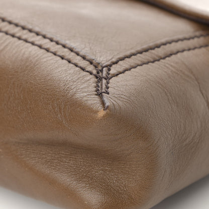 Fendi Vitello Acqua Maxi Baguette Bag Saddler 9 of 16