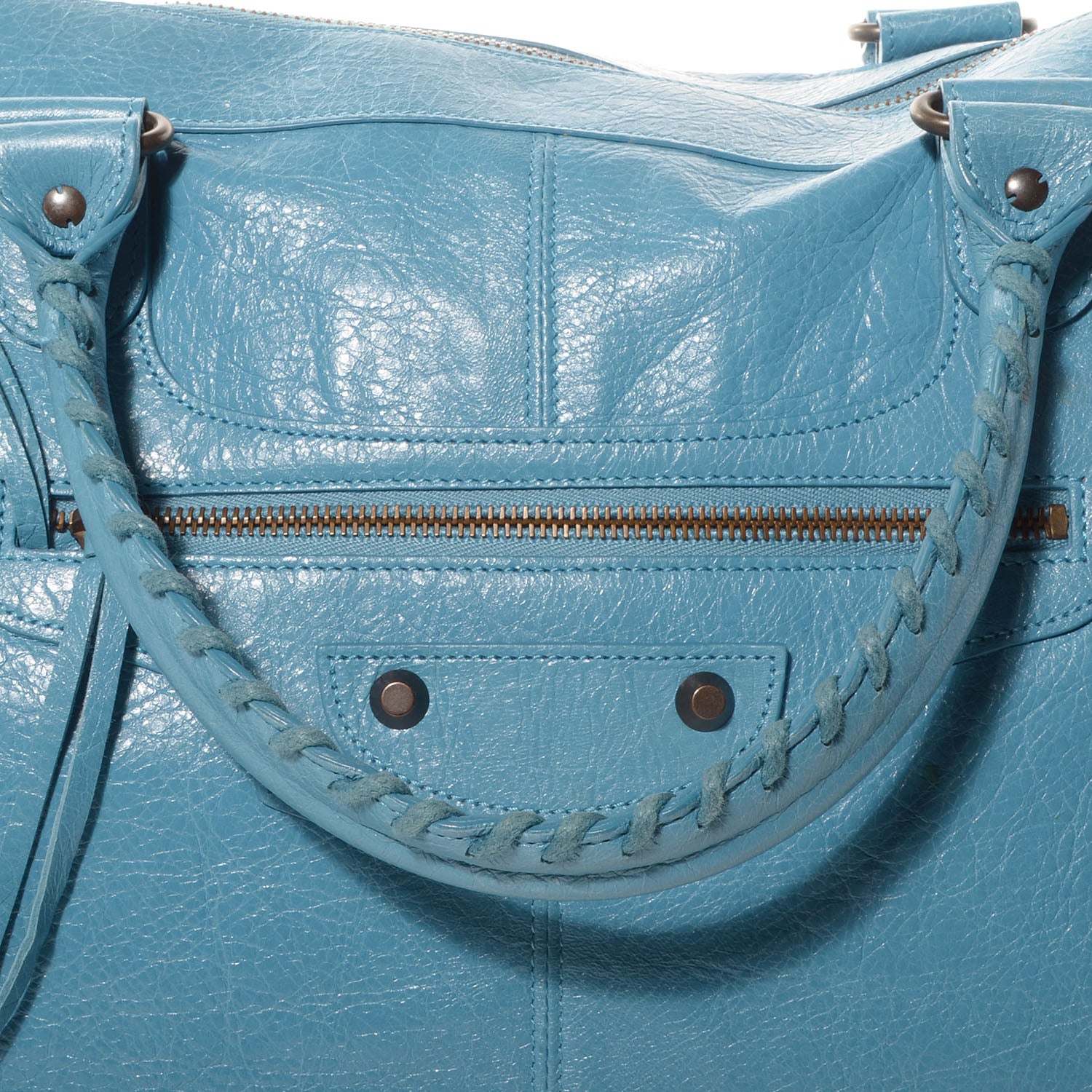 Balenciaga Agneau Work Bleu Indigo 11 of 11