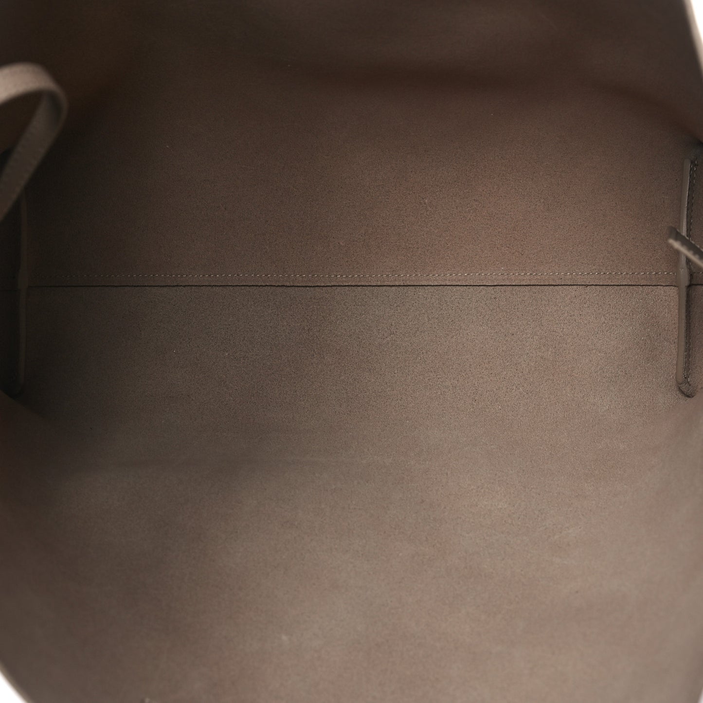 Calfskin Large Shopping Tote Dark Beige
