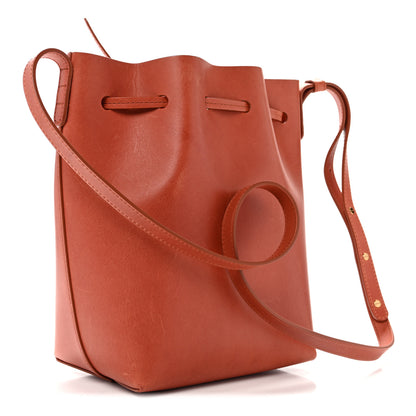 Mansur Gavriel Vegetable Tanned Calfskin Mini Bucket Bag Brandy 3 of 12