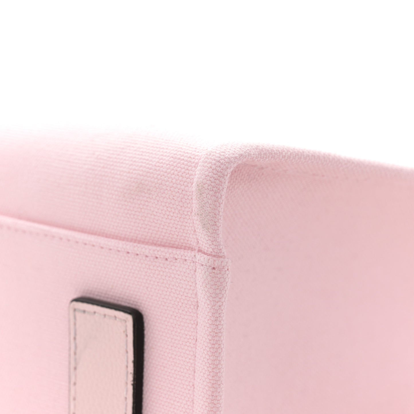 Canvas Calfskin La Medusa Tote Bag Pink