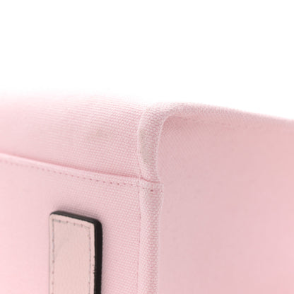 Versace Canvas Calfskin La Medusa Tote Bag Pink 13 of 14