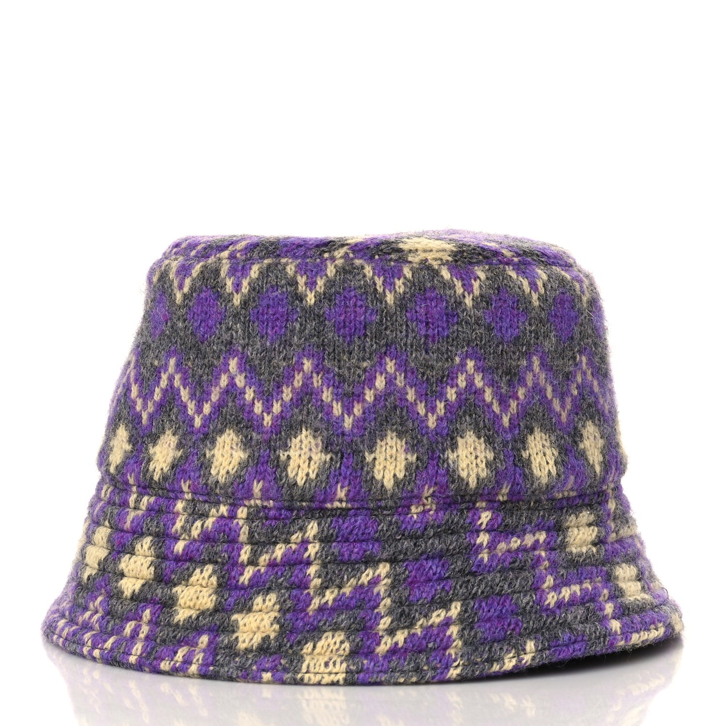 Shetland Chevron Racing Logo Womens Bucket Hat S Grigio