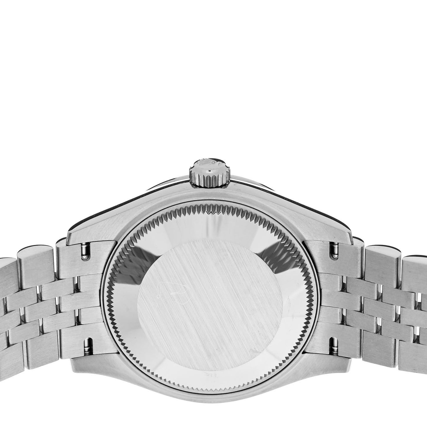 Stainless Steel 18K White Gold 31mm Oyster Perpetual Datejust Watch Bright Blue Roman 278274