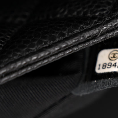 Chanel Caviar Quilted Flap Tote Black 7 of 11