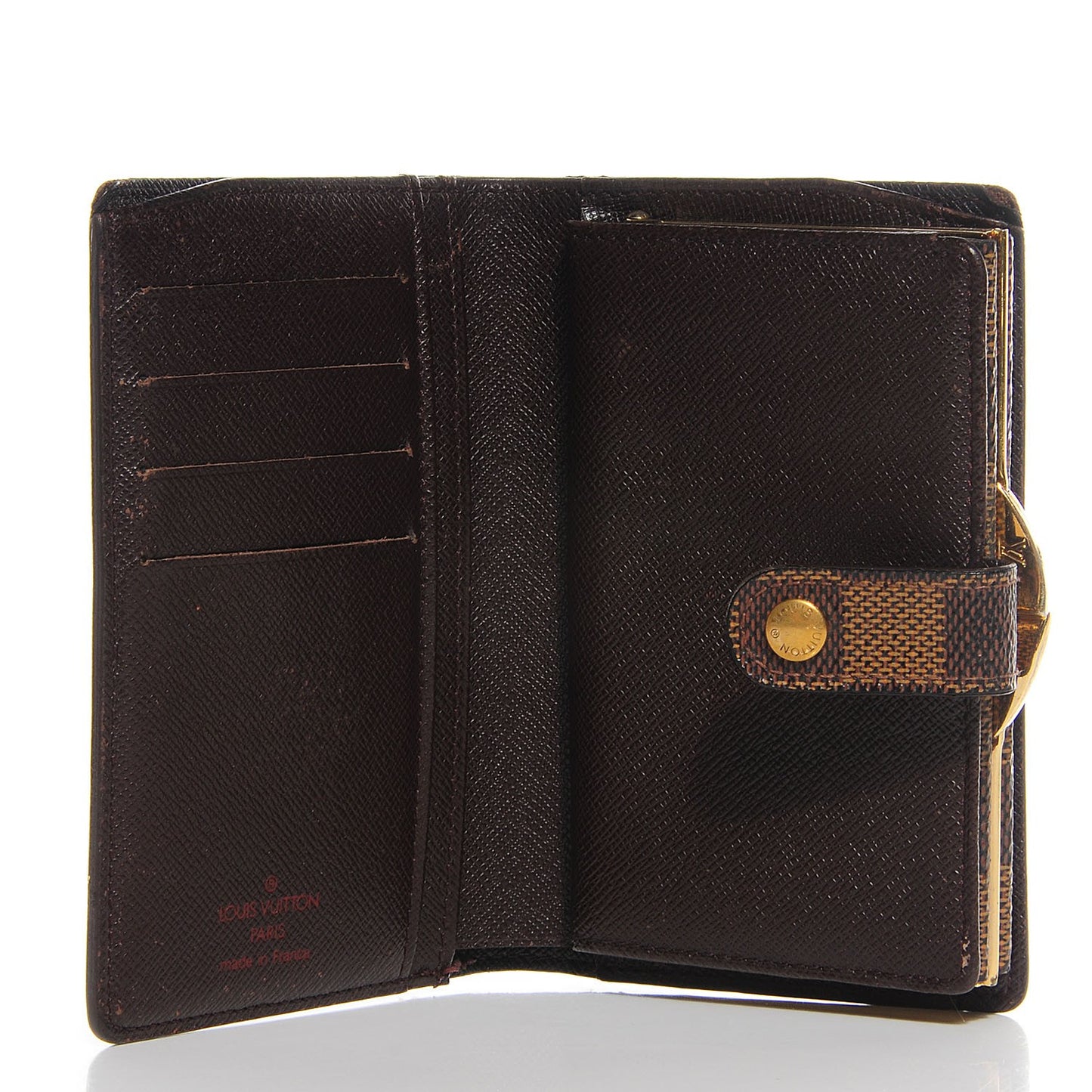 Damier Ebene French Purse Wallet