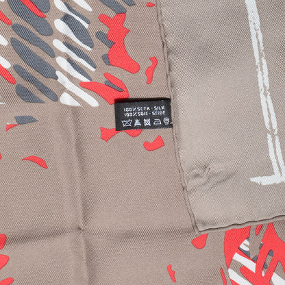 Chanel Silk CC Square Scarf 5 of 5