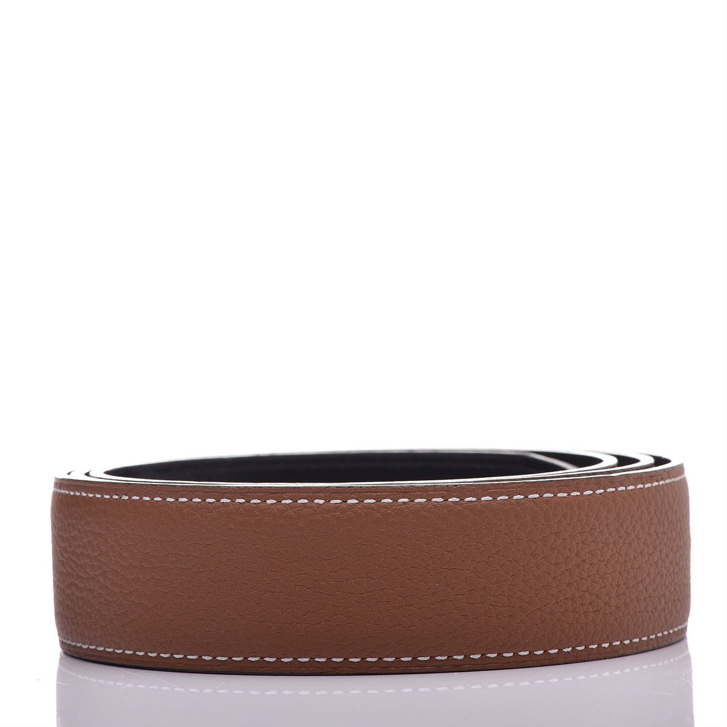 Chamonix Togo 32mm Belt Strap 85 Black Gold