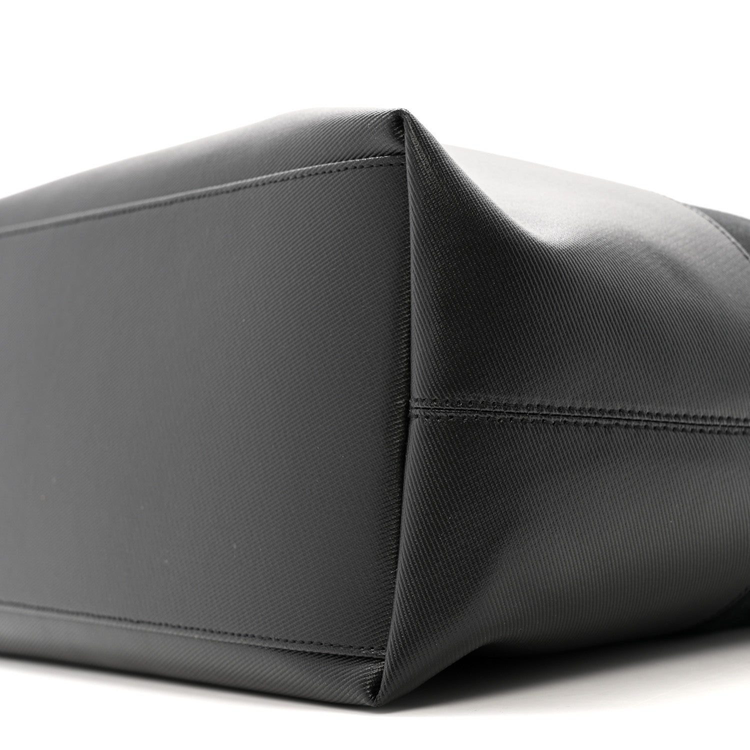 Alexander McQueen Canvas Calfskin T-Bar Shopping Bag Black 9 of 12