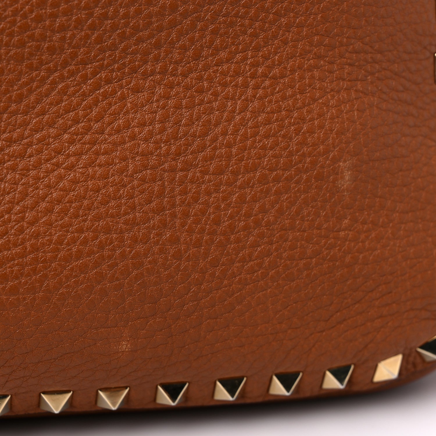 Valentino Garavani Pebbled Calfskin Small Rockstud Flip-Lock Messenger Bag Light Cuir 11 of 15