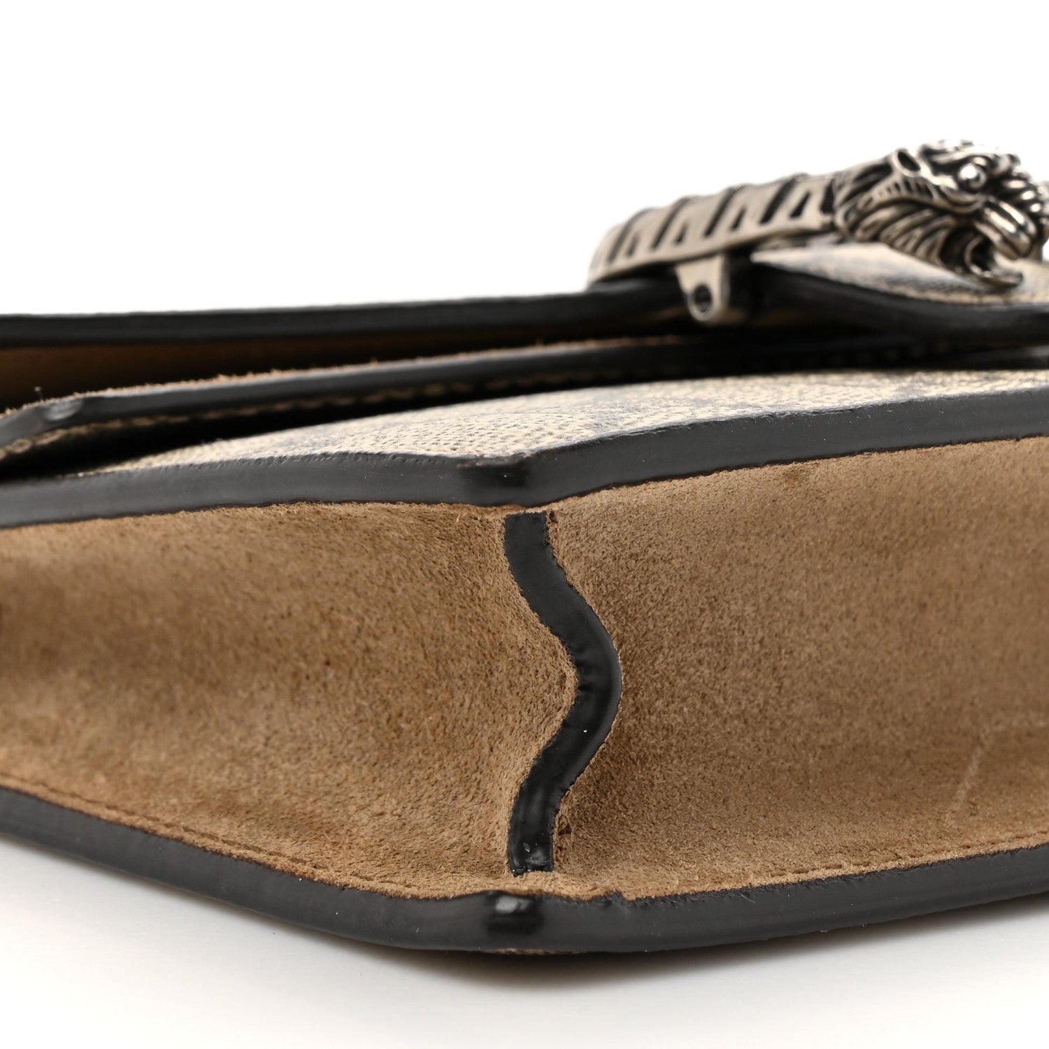 Gucci GG Supreme Monogram Super Mini Dionysus Shoulder Bag Taupe 9 of 12