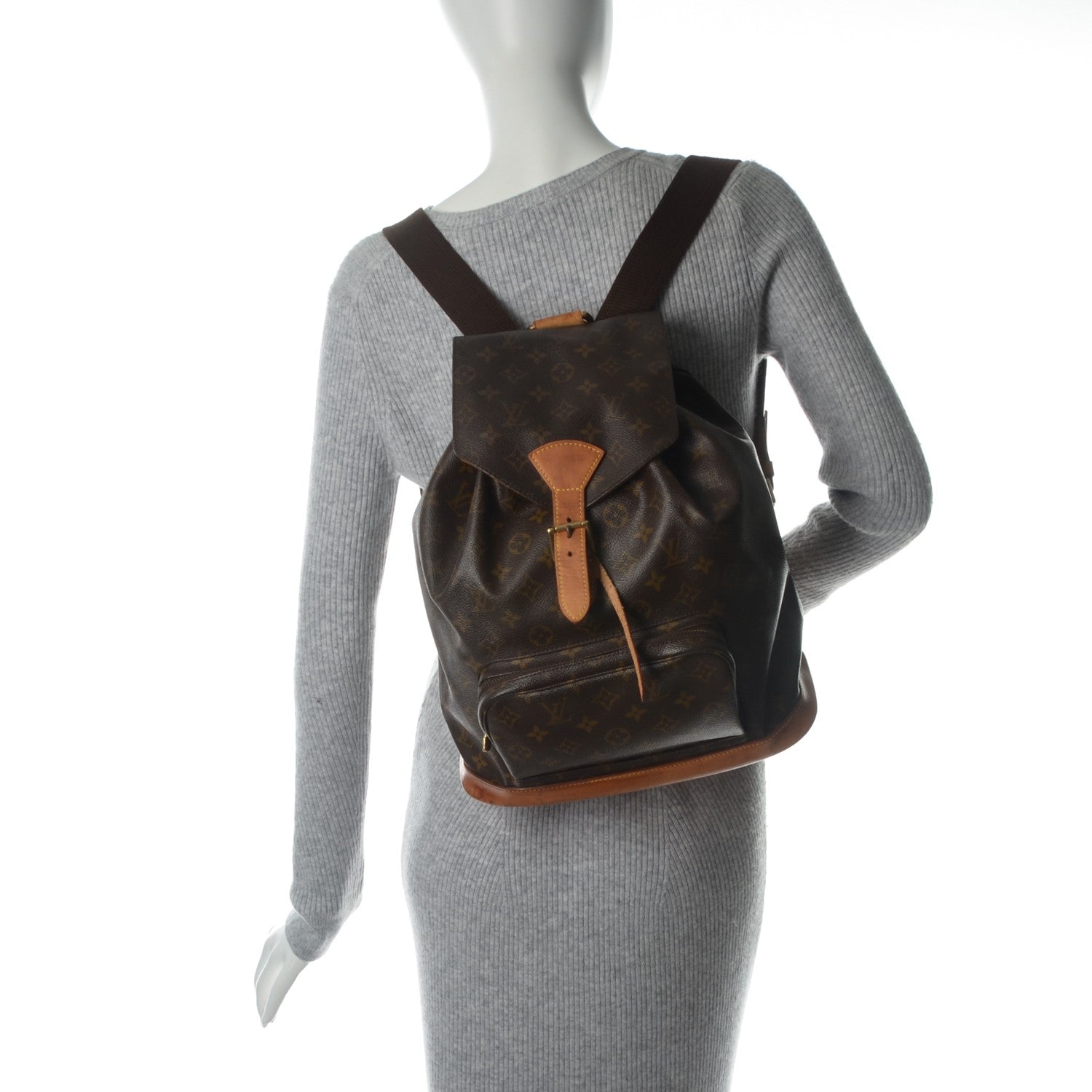 Louis Vuitton Monogram Montsouris GM Backpack 2 of 7