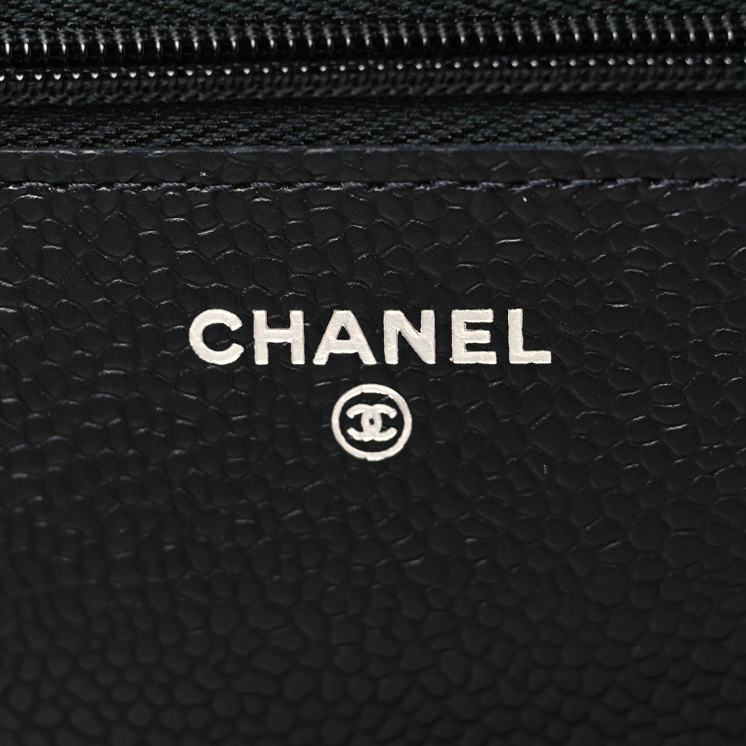 Chanel Caviar Quilted Wallet On Chain WOC Black 6 of 9