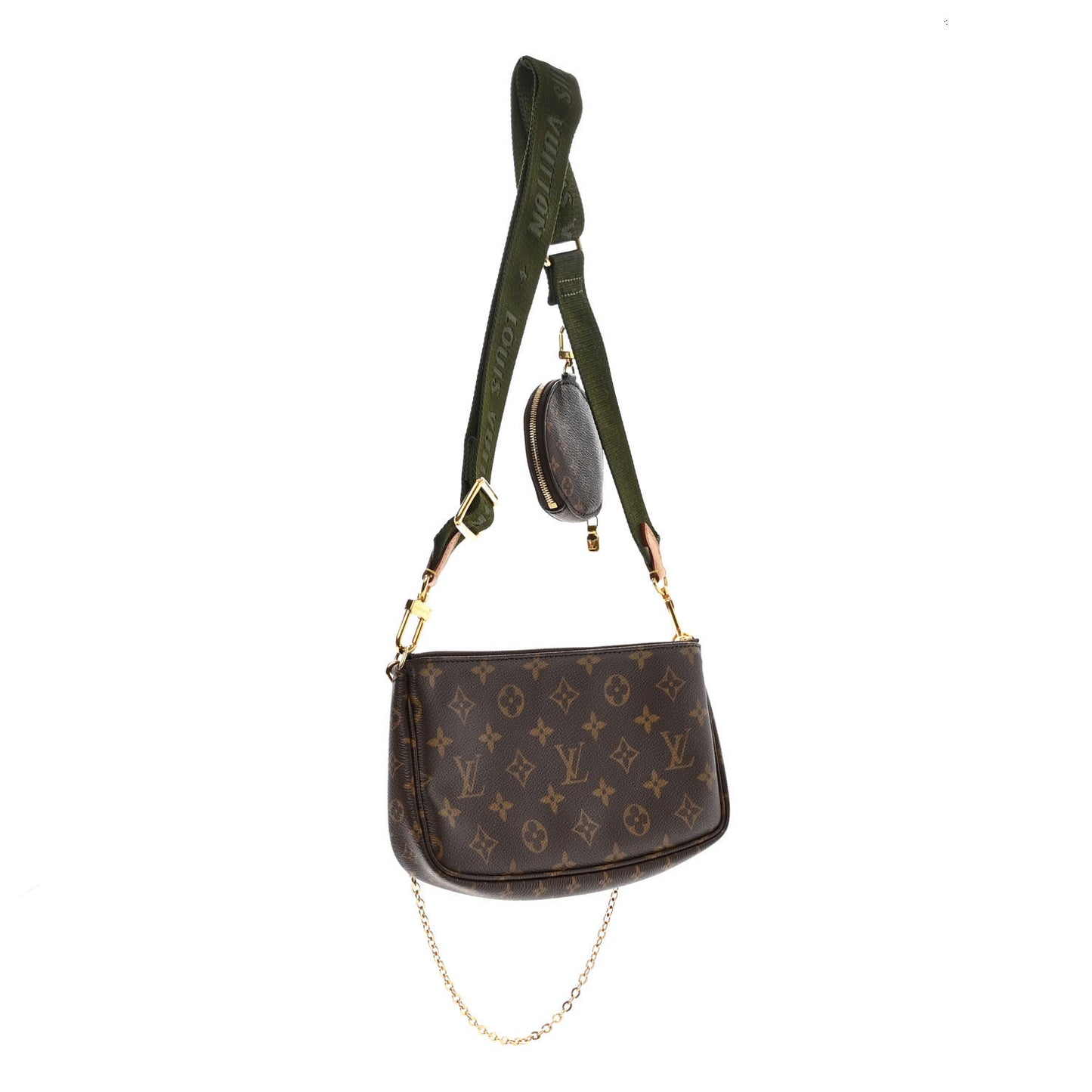 Monogram Multi Pochette Accessories Kaki