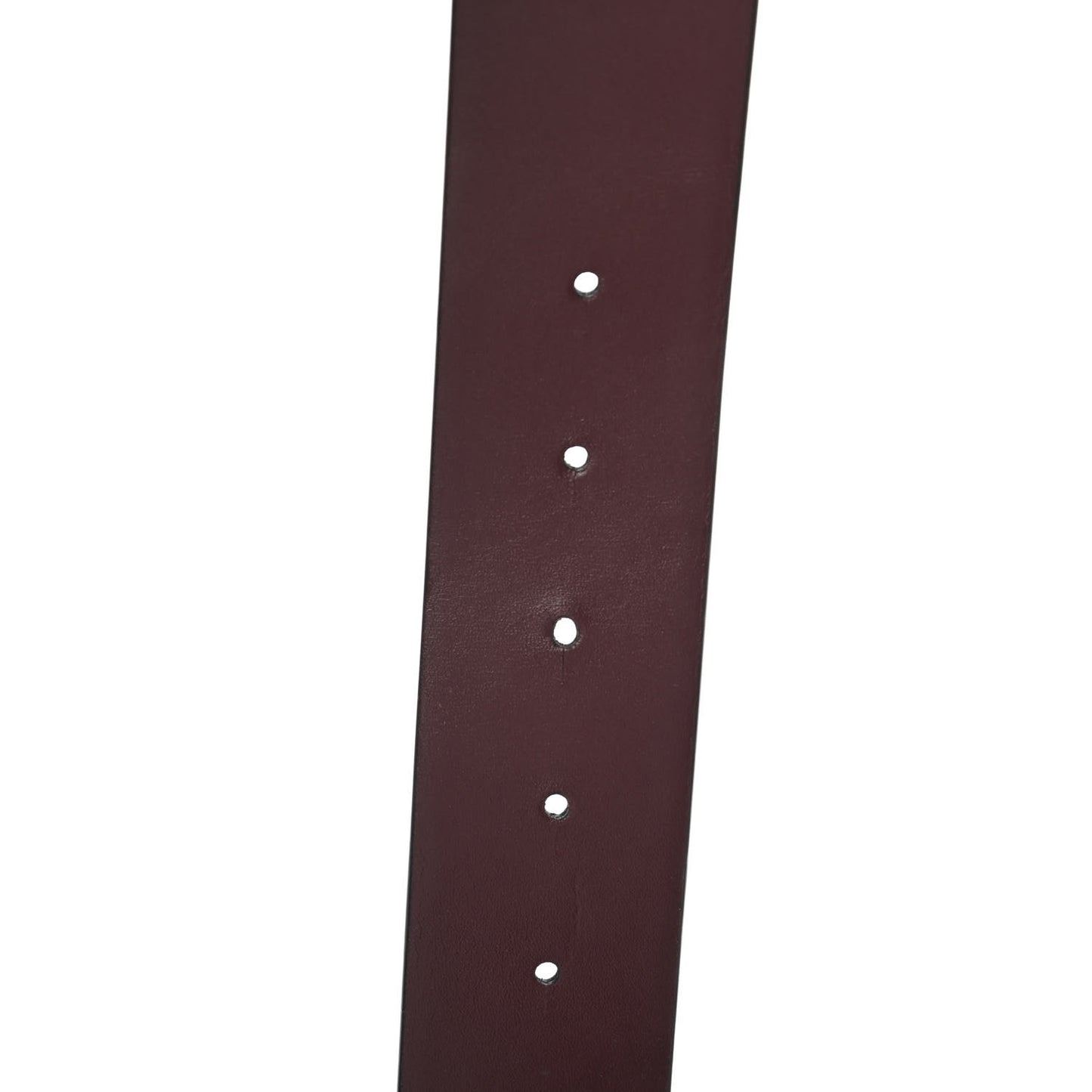 Glossy Calfskin VLogo Reversible 40mm Belt 80 32 Black Rubin