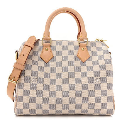 Louis Vuitton Damier Azur Speedy Bandouliere 25 1 of 8