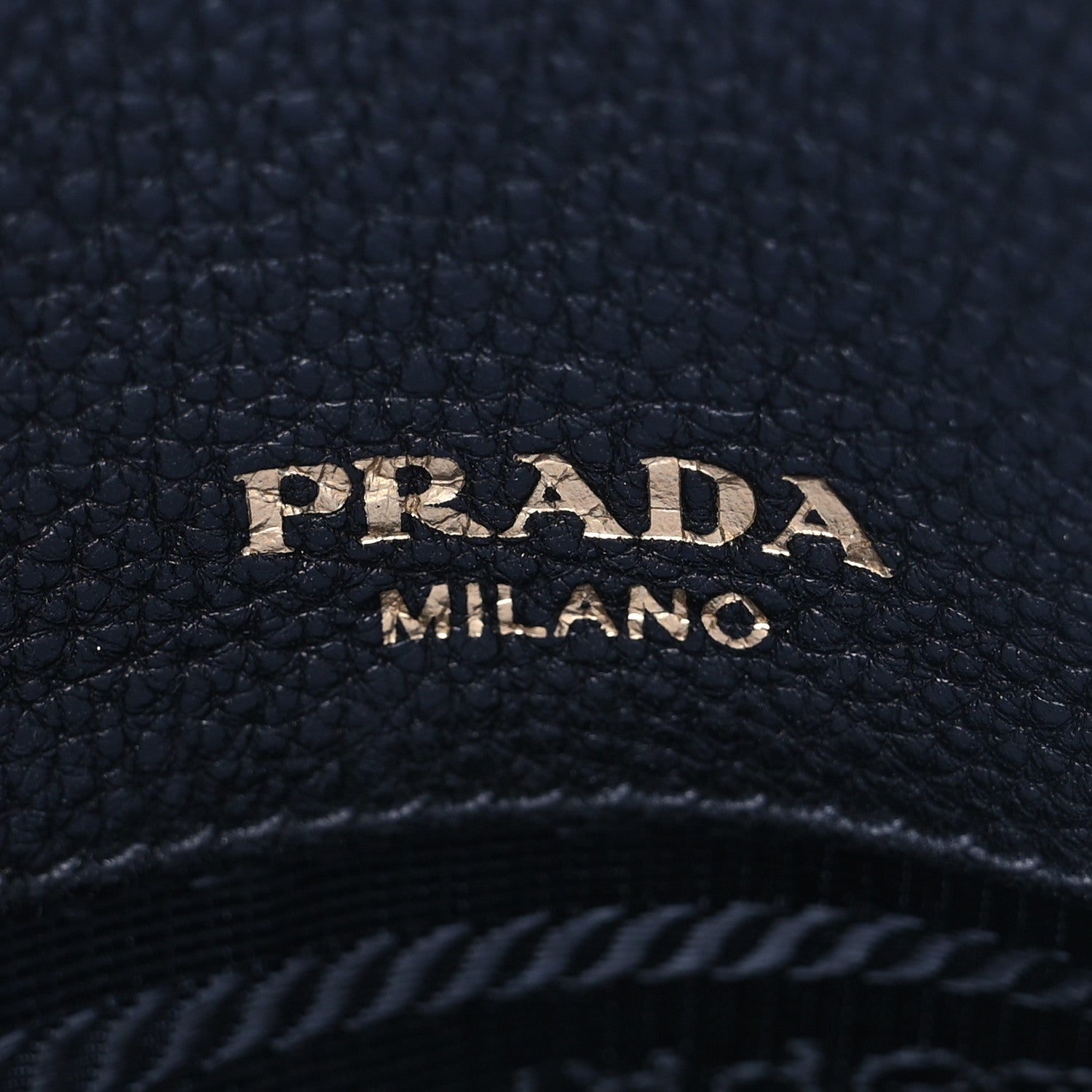 Prada Vitello Daino Bag Black 5 of 5