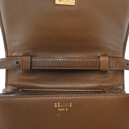 Celine Smooth Calfskin Small Classic Box Flap Bag Camel 9 of 13
