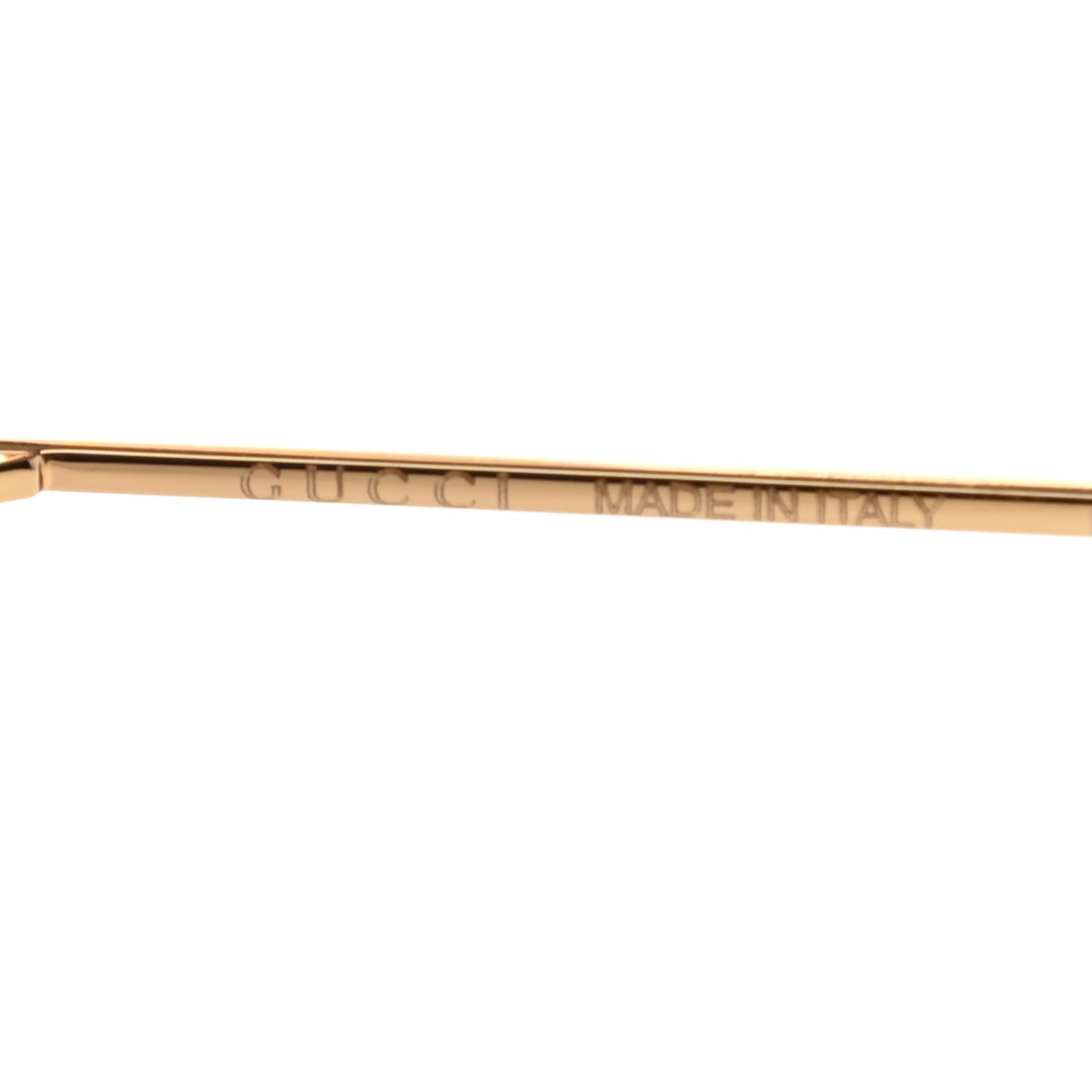 Metal Pearl Cat Eye Sunglasses GG0364S Gold