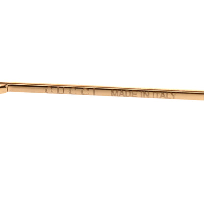Gucci Metal Pearl Cat Eye Sunglasses GG0364S Gold 7 of 9