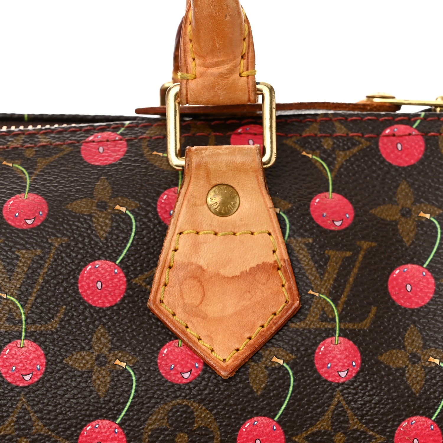 Louis Vuitton Monogram Cerises Speedy 25 11 of 12
