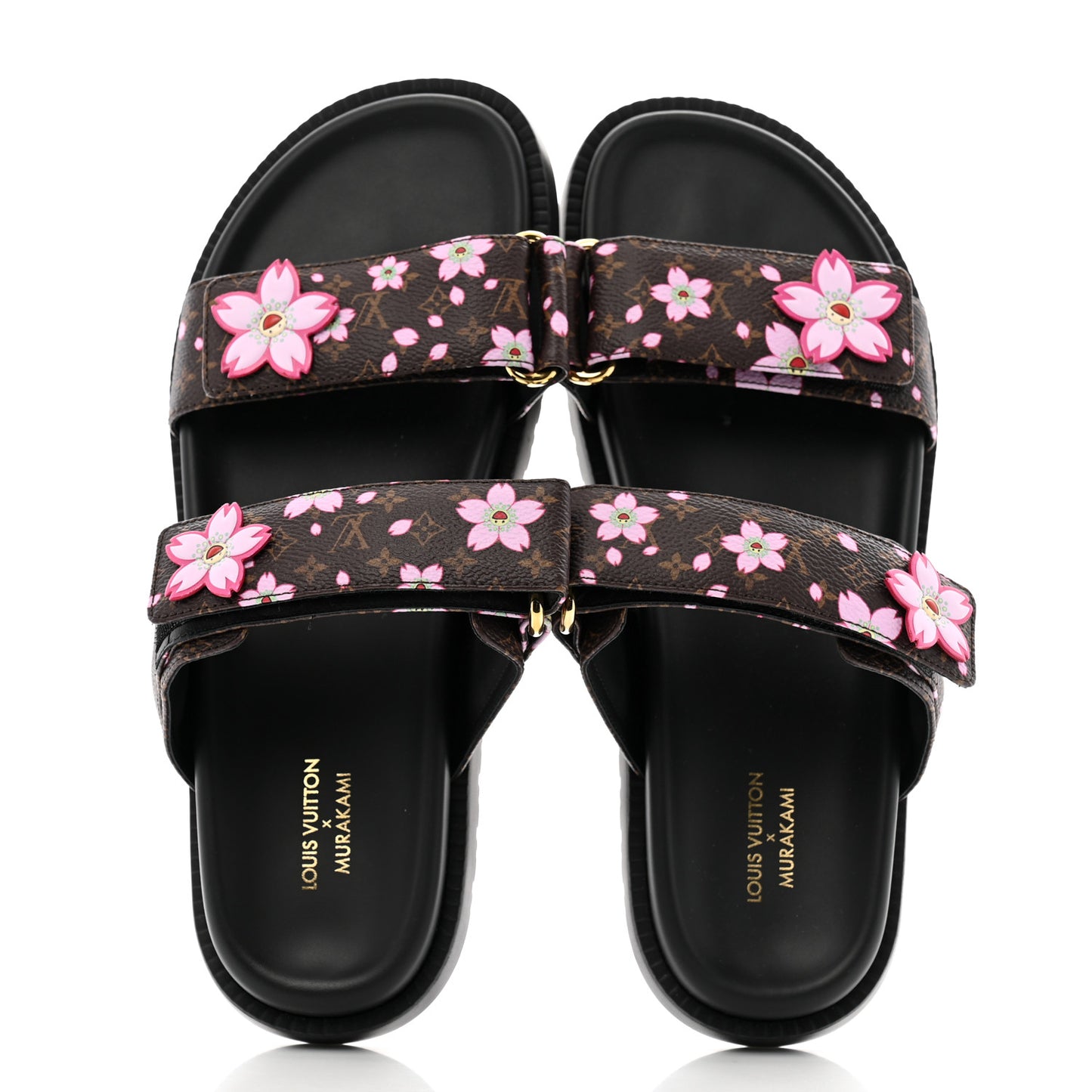 LV X TM Monogram LV Sunset Flat Comfort Mule 40 Sakura Brown
