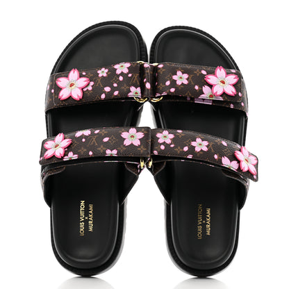 Louis Vuitton LV X TM Monogram LV Sunset Flat Comfort Mule 40 Sakura Brown 2 of 9