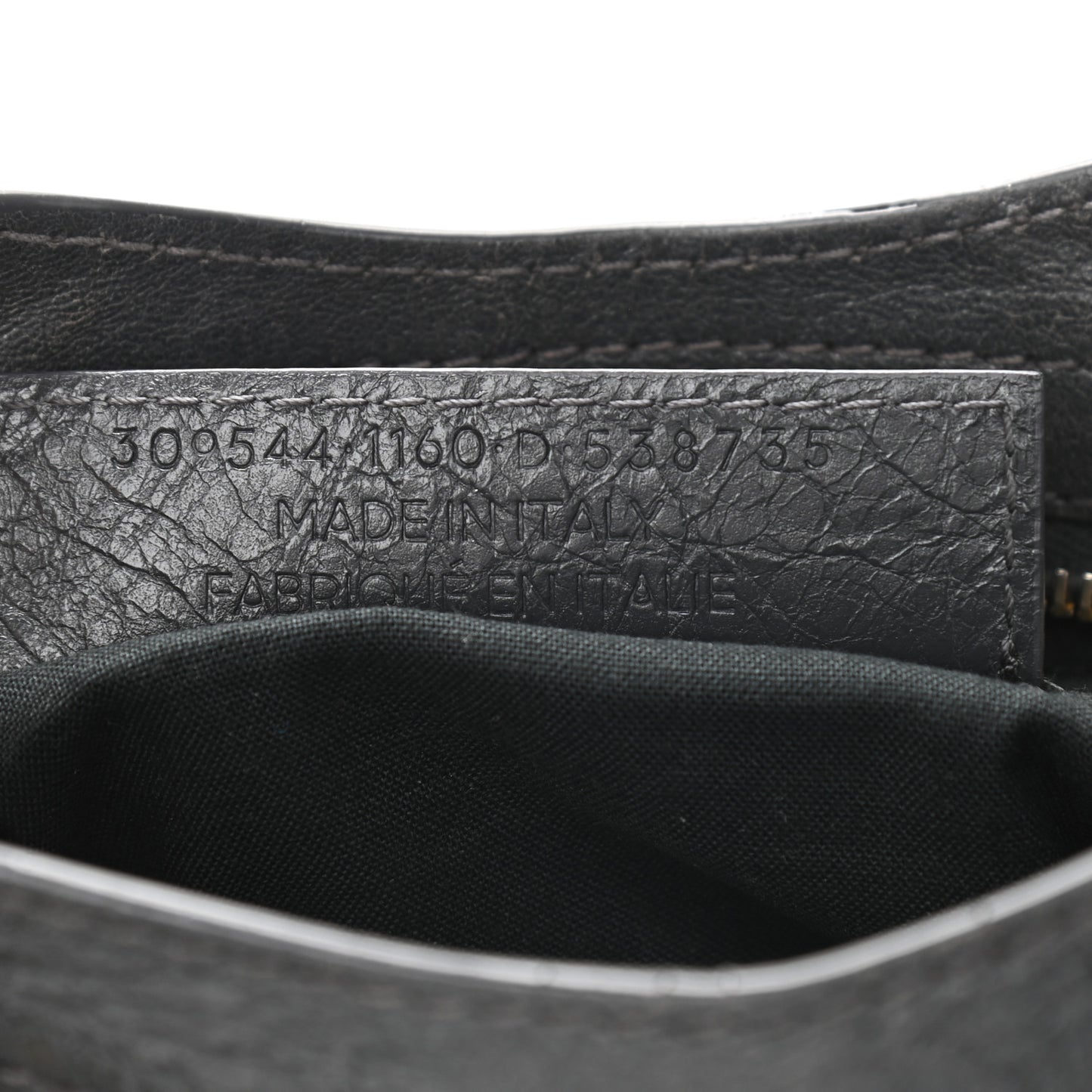 Agneau Giant 12 Gold Hardware Mini City Gris Fossile