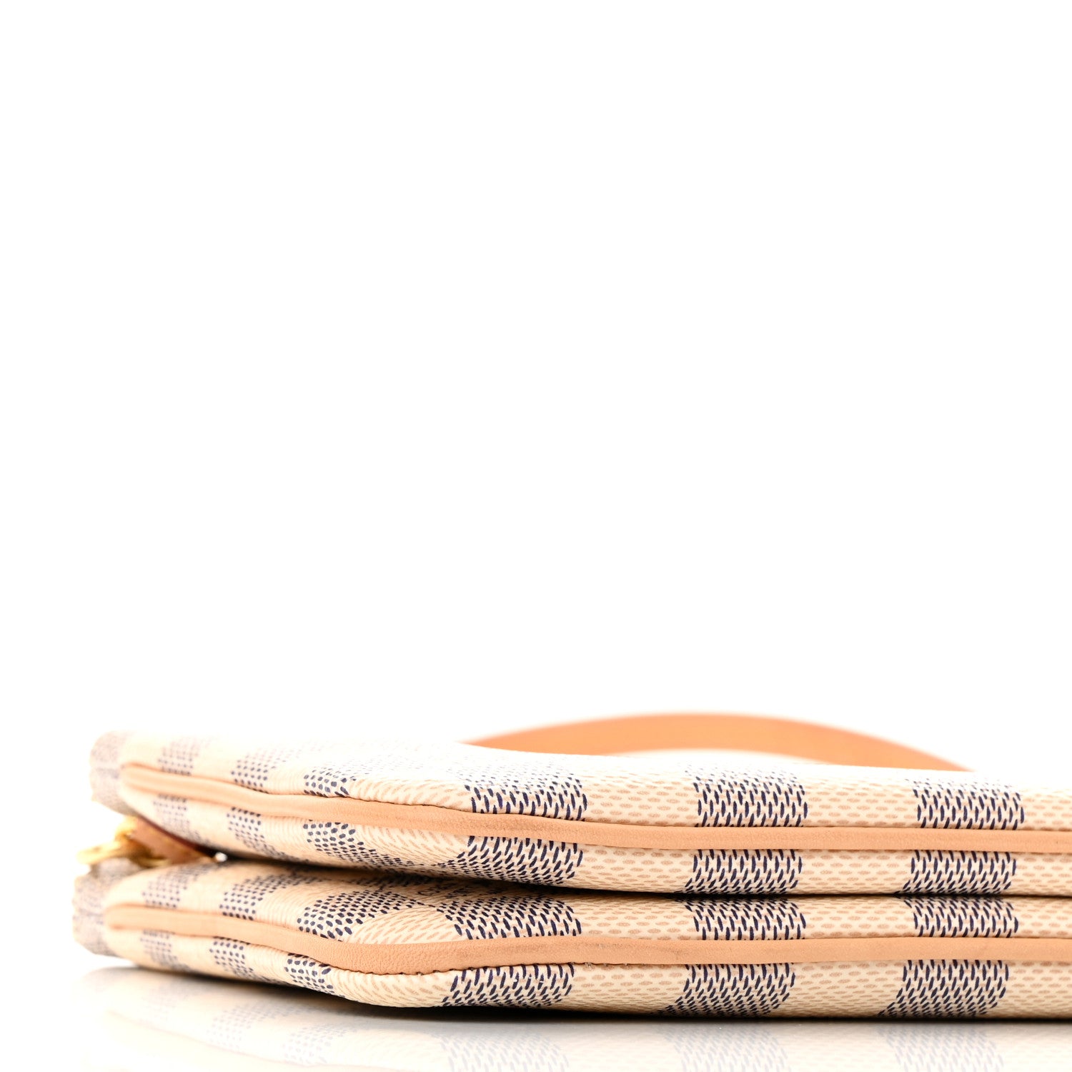 Louis Vuitton Damier Azur Double Zip Pochette 9 of 10