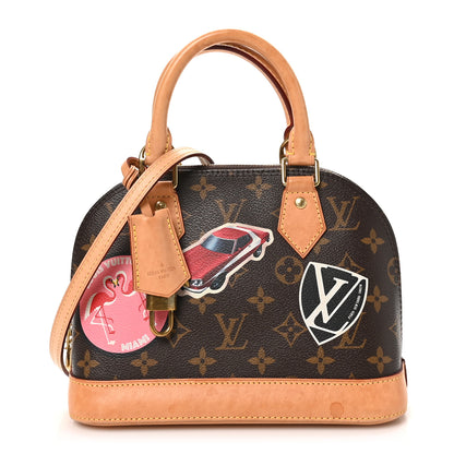 Louis Vuitton Monogram World Tour Alma BB 1 of 9