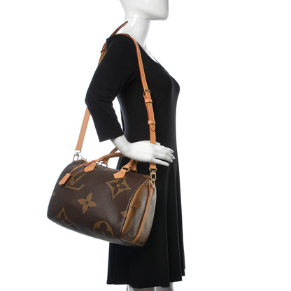 Louis Vuitton Reverse Monogram Giant Speedy Bandouliere 30 2 of 12